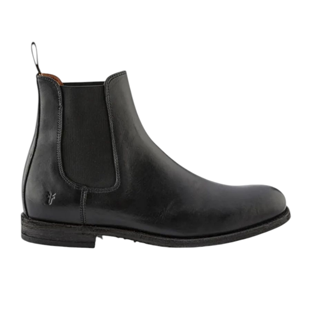 Frye Men's Black Leather Chelsea Boots... Size 10.5